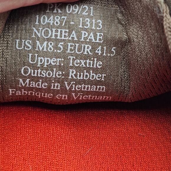 Olukai Nohea Pae Mens 8.5 Brown Mesh Slip-On Comfort Shoe Athleisure Resortwear - Picture 6 of 6